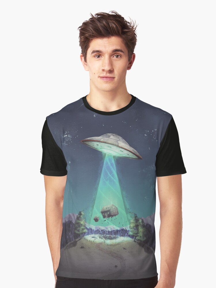 Thumbnail 1 of 5, Graphic T-Shirt, Abducted designed and sold by samlyneill.
