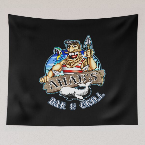 Item preview, Ahabs Bar Grill T-Shirt designed and sold by LeiSian91KM.