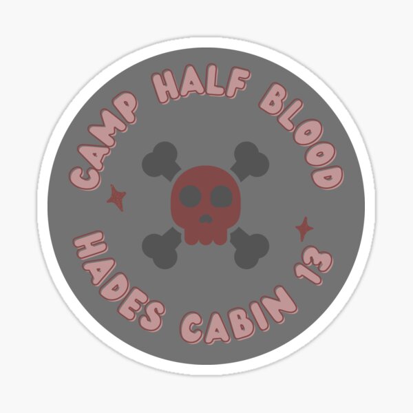 Camp Half-blood Parent Cabin Sticker Set Percy Jackson & the 