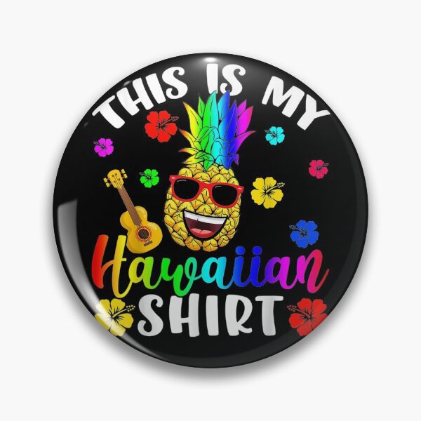Artikelvorschau, Dies ist mein Hawaiihemd Stolz Hawaiianisches Ananas-Liebhaber-T-Shirt entworfen und verkauft von HaileyPeterart.