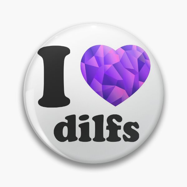 Item preview, I HEART DILFS - I LOVE DILFS - PURPLE HEART designed and sold by aventi24.