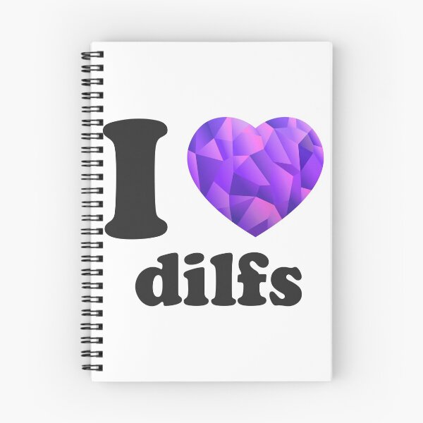 Item preview, I HEART DILFS - I LOVE DILFS - PURPLE HEART designed and sold by aventi24.