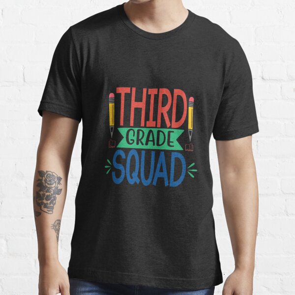 Eighth Grade Rainbow Girls Boys Teacher Cute 8th Grade Squad Essential  T-Shirt for Sale by Zeus-Studio