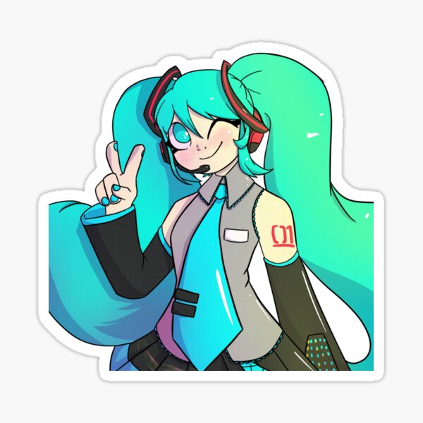 Item preview, Hatsune Miku art designed and sold by ByteGalaxies.