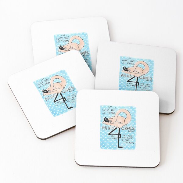 Item preview, Mind Games Flamingo designed and sold by crabkazoo.