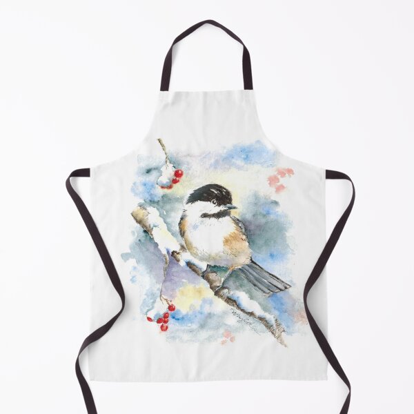 Item preview, Chickadee Watercolor Art  designed and sold by poposart.