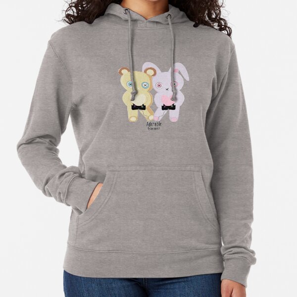 Adorable Gamer ~ Teddy & Bunny Lightweight Hoodie