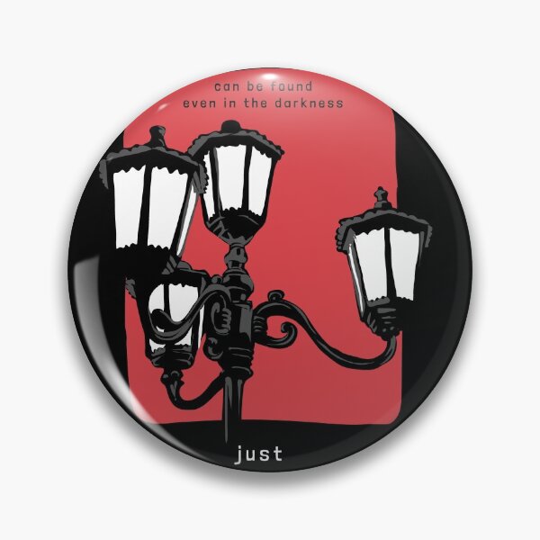Item preview, Happiness Slogan with Vintage Street Lamp Black Background designed and sold by Peekonet.