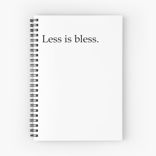 Item preview, Less is bless designed and sold by rahuarq.