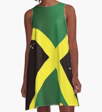 Jamaica vintage travel poster A-Line Dress