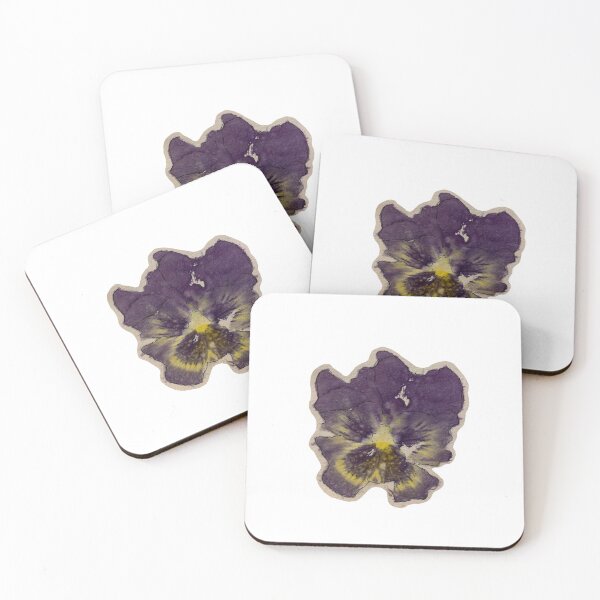 Item preview, Hammered Pansy flower sticker designed and sold by DaisynSunshine.