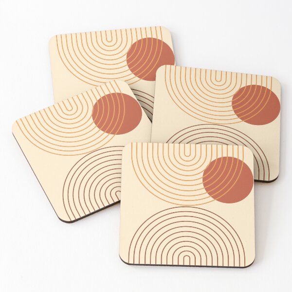Item preview, Minimalist Sunrise Abstract designed and sold by MaiZephyr.
