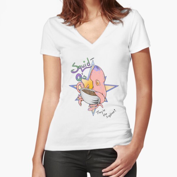 Fitted V-Neck T-Shirt