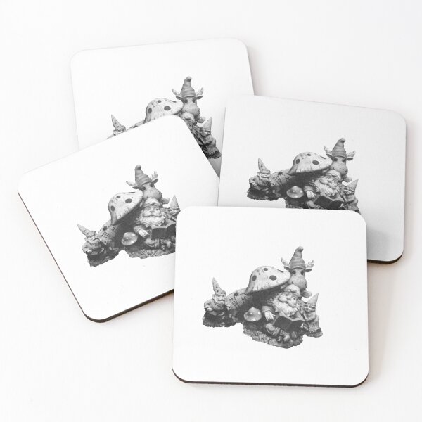 Item preview, Spooky garden gnomes sticker  designed and sold by DaisynSunshine.