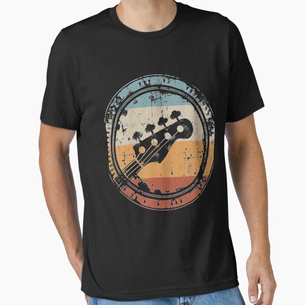 Item preview, Vintage Bass Guitar Headstock for Bassist and Bass Player T-Shirt designed and sold by HaileyPeterart.