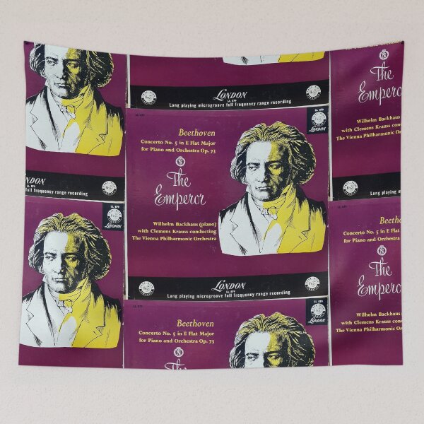 Item preview, Beethoven, The Emporer, 1954, Classical, album, Ludwig, Van Beethoven designed and sold by Vintaged.
