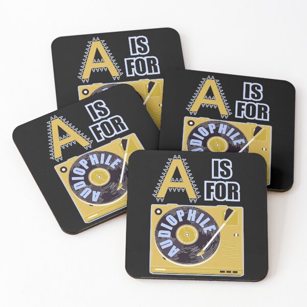 Item preview, Letter A For Audiophile designed and sold by artfulnotebook.