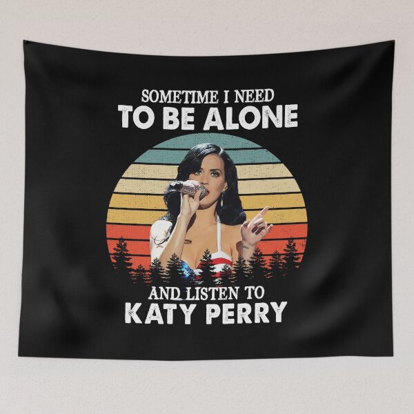 Item preview, Sometime I Need To Be Alone and Listen To Katy Perry Retro designed and sold by guusvanloon.