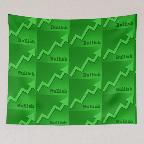 Item preview, Bullish Stock Market Trading Fan designed and sold by Popular-Gifts.