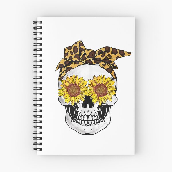 Item preview, Skull Sunflower Essential Leopard T-Shirt designed and sold by HammonArt.