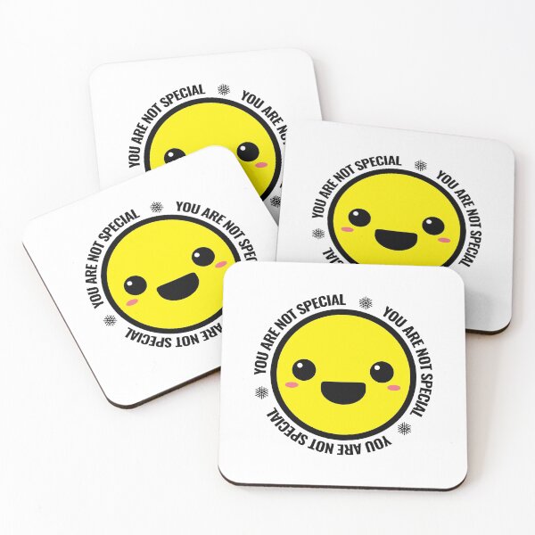 Item preview, You Are Not Special Snowflake Smiley designed and sold by huarew.