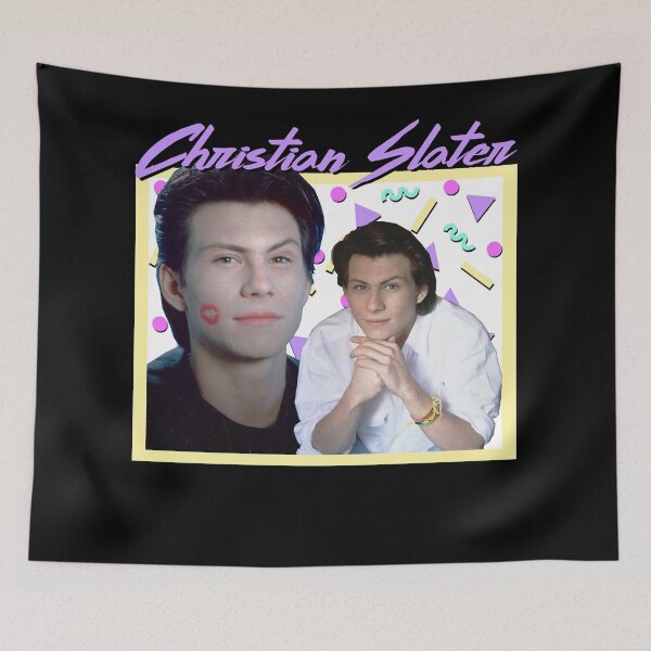 Item preview, Fotografía de los 80 Christian Slater Essential designed and sold by Coleman1988.