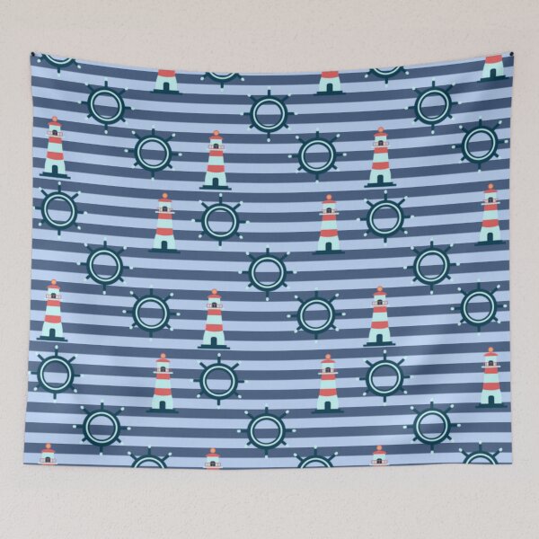 Item preview, Nautical Stripes designed and sold by Poetic Patterns Studio.