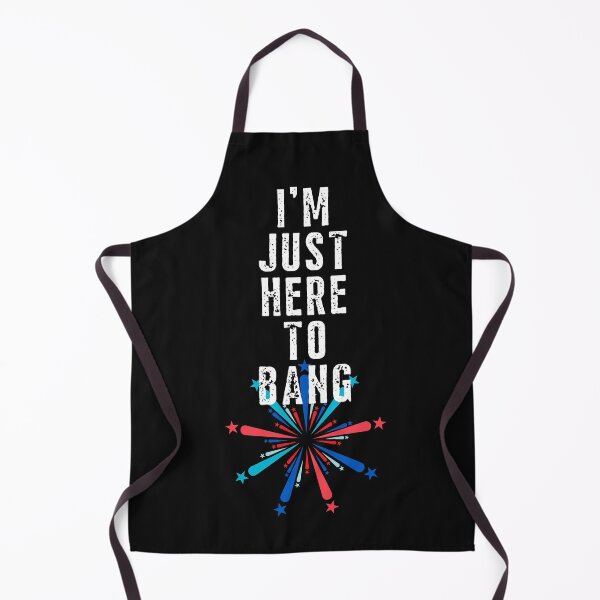 Item preview, Vintage I am Just Here To Bang Typography and firecracker illustration designed and sold by garniturex.