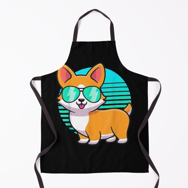 Item preview, Vintage Corgi Kids Boy Girl Funny Corgi Retro Dog Lovers Corgi Glasses T-Shirt designed and sold by CyntoyaTatum.