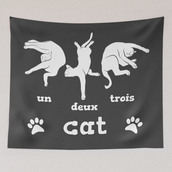 Item preview, Un Deux Trois Cat designed and sold by LicencaPoetica.