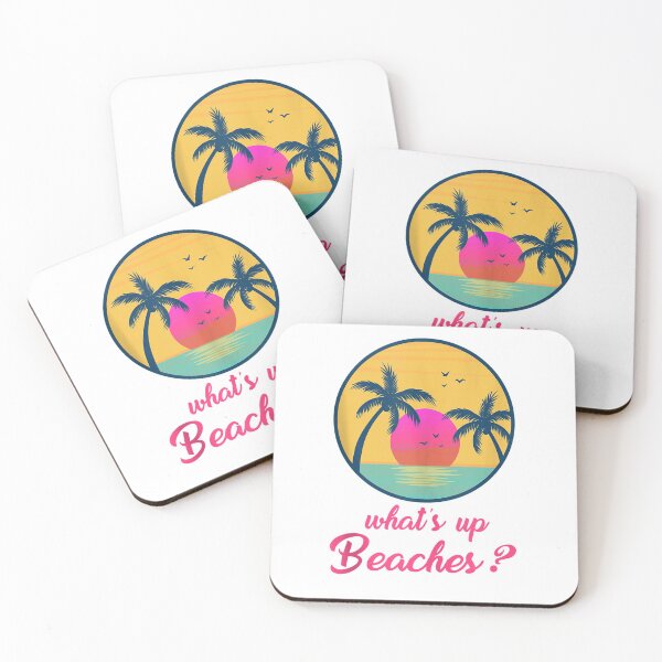 Item preview, Whats Up Beaches Funny Gifts Fathers Day Sunset Beach, Summer Time T-shirt designed and sold by CyntoyaTatum.