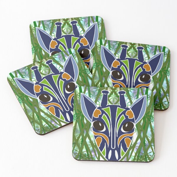 Item preview, Greens African giraffe mask designed and sold by Ruthanndesigns.