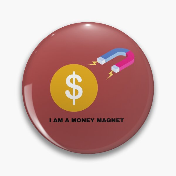 Item preview, I AM A MONEY MAGNET designed and sold by myteebaq.