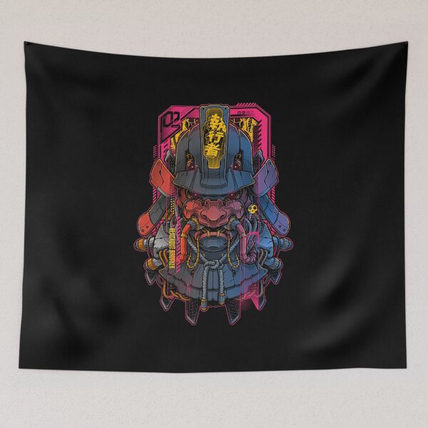 Item preview, Samurai Mecha 02 T-Shirt designed and sold by LeiSian91KM.
