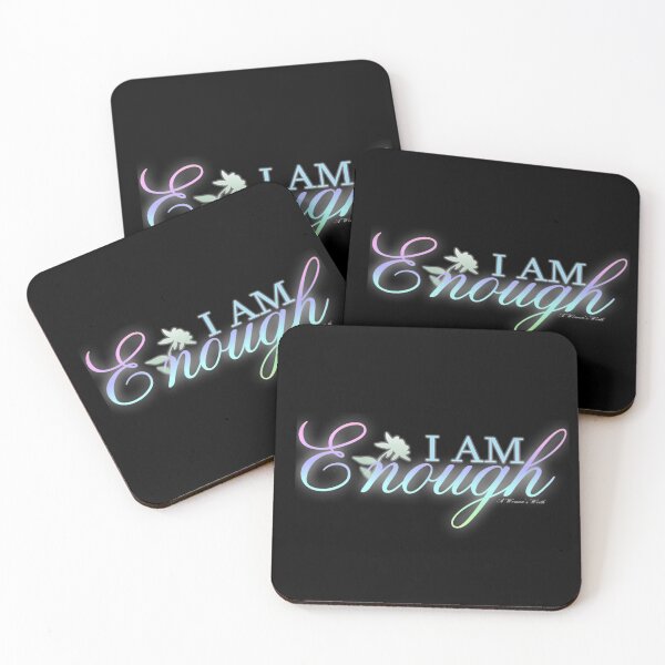 Item preview, Camiseta Mujer Cute I Am Enough Inspiring Christian designed and sold by CyntoyaTatum.