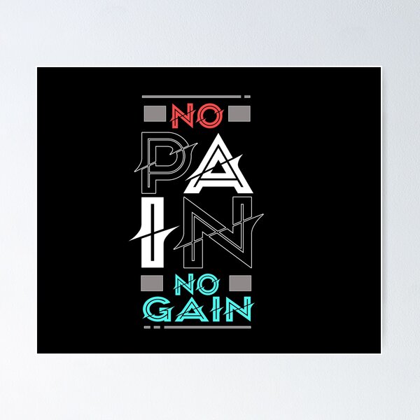 Item preview, No Pain No Gain designed and sold by VLTees.