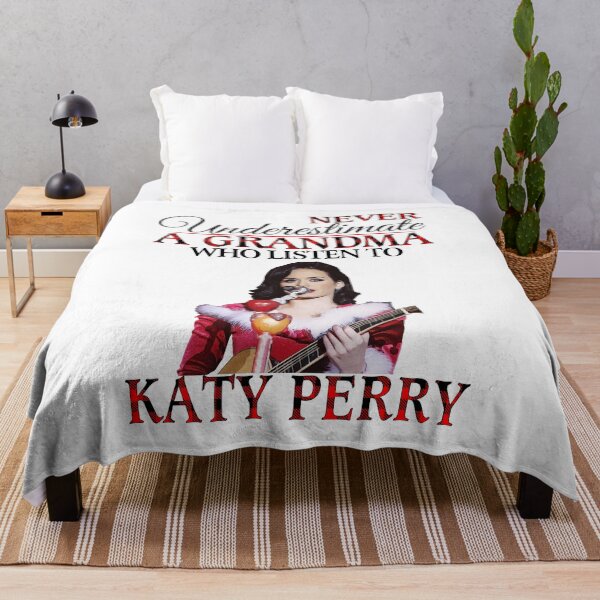Item preview, Never Underestimate a Grandma who listens to Katy Perry designed and sold by guusvanloon.