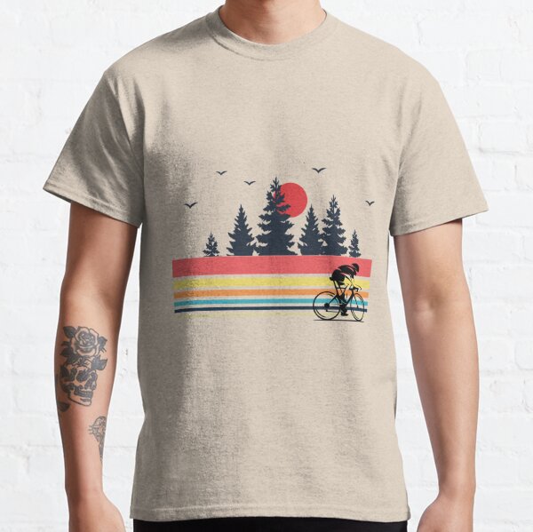 Vintage Retro Bicycle Cycling Mountain Bike Outdoor Cyclist Gift| Perfect Gift Classic T-Shirt