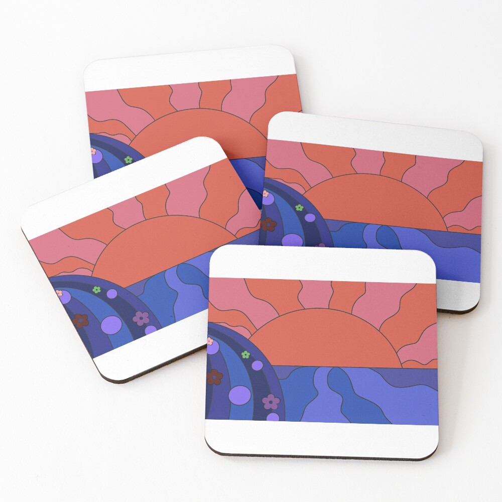 Item preview, Coasters (Set of 4) designed and sold by Stickerony.