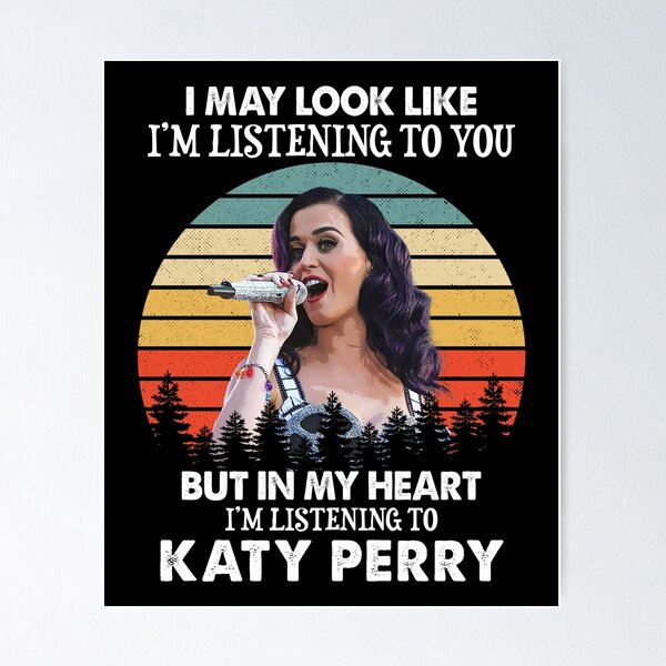Katy Perry Roar Script Heart Song Lyric Quote Music Poster Print - Red  Heart Print