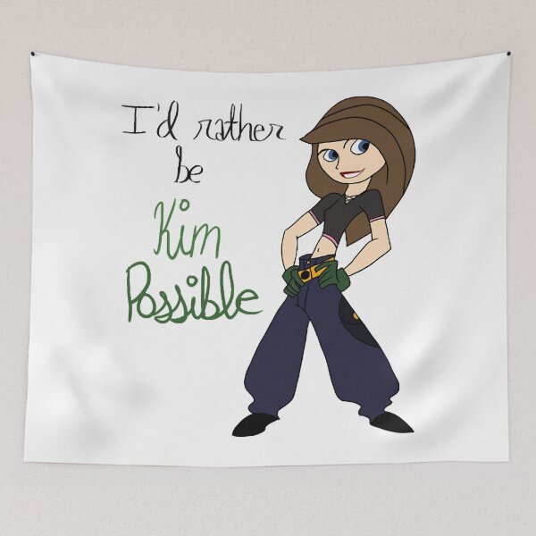 Item preview, I'd rather be Kim chibi possible anime funny design designed and sold by HatfieldAnthony.