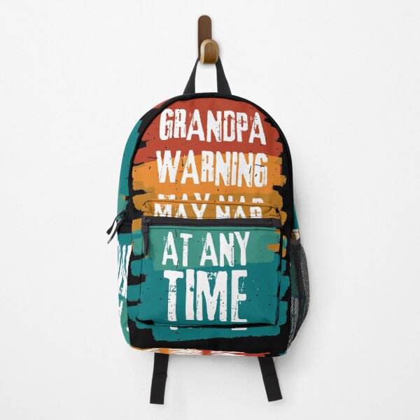 Item preview, Funny Grandpa Warning May Nap at any Time designed and sold by Rhu Creations.