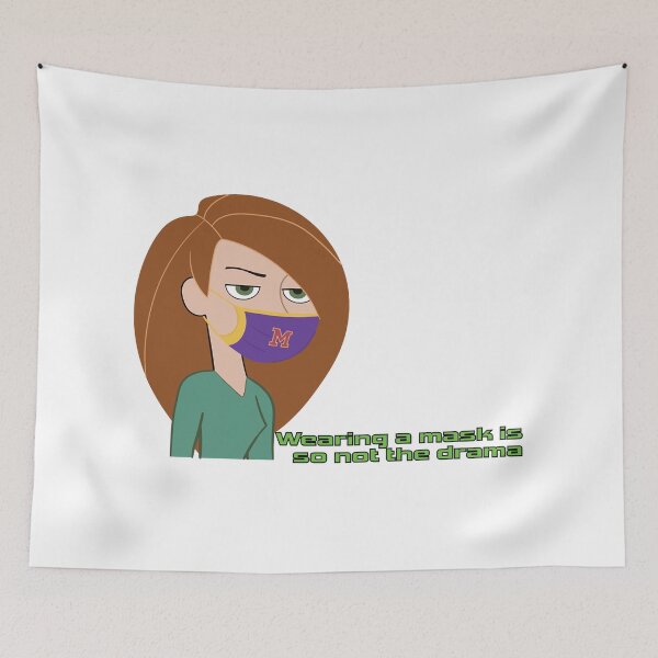 Item preview, Kim possible in a mask anime art classic designed and sold by HatfieldAnthony.