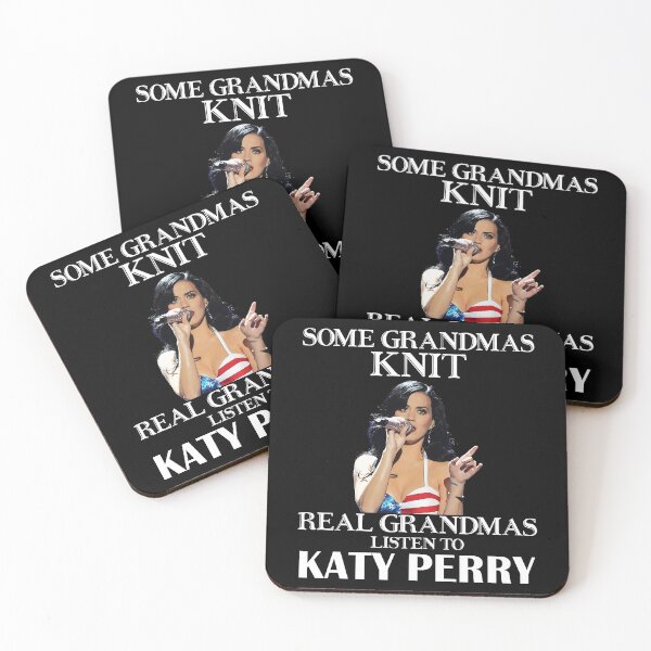 Item preview, Some Grandmas Knit Real Grandmas Listen to Katy Perry designed and sold by guusvanloon.