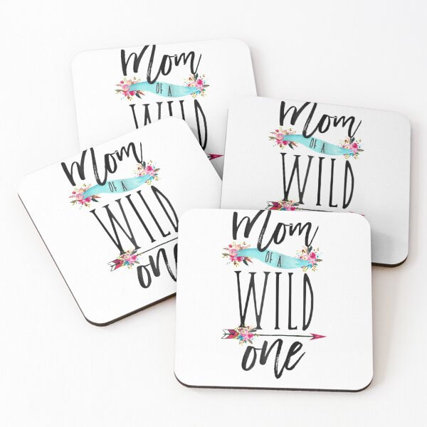 Item preview, Mom of a Wild One Boho 1st Birthday Mommy Mom Gift T-Shirt designed and sold by CyntoyaTatum.