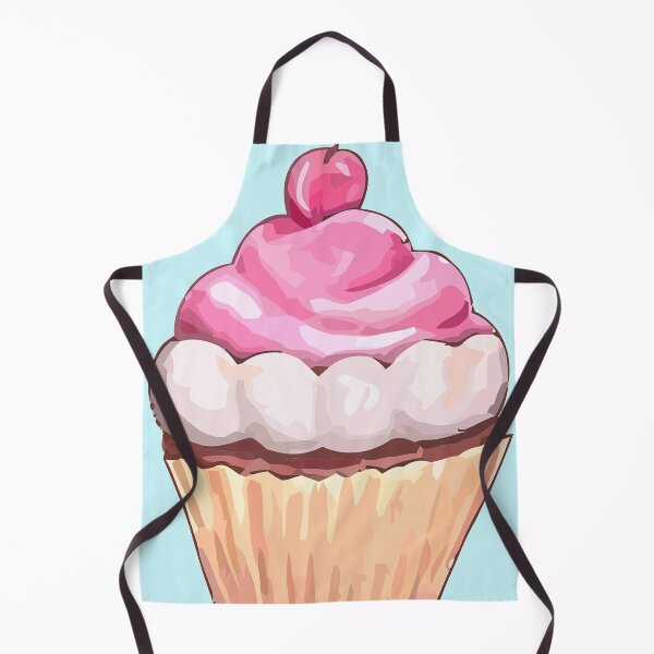 Item preview, Wedding Cupcake with Icing and Cherry on Top designed and sold by junebug042.