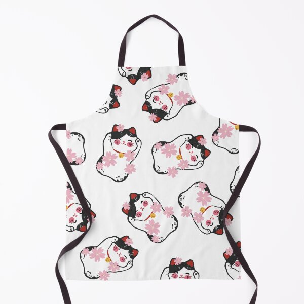 Item preview, Dark Grey Lucky Cat Pattern designed and sold by Druid Soup.