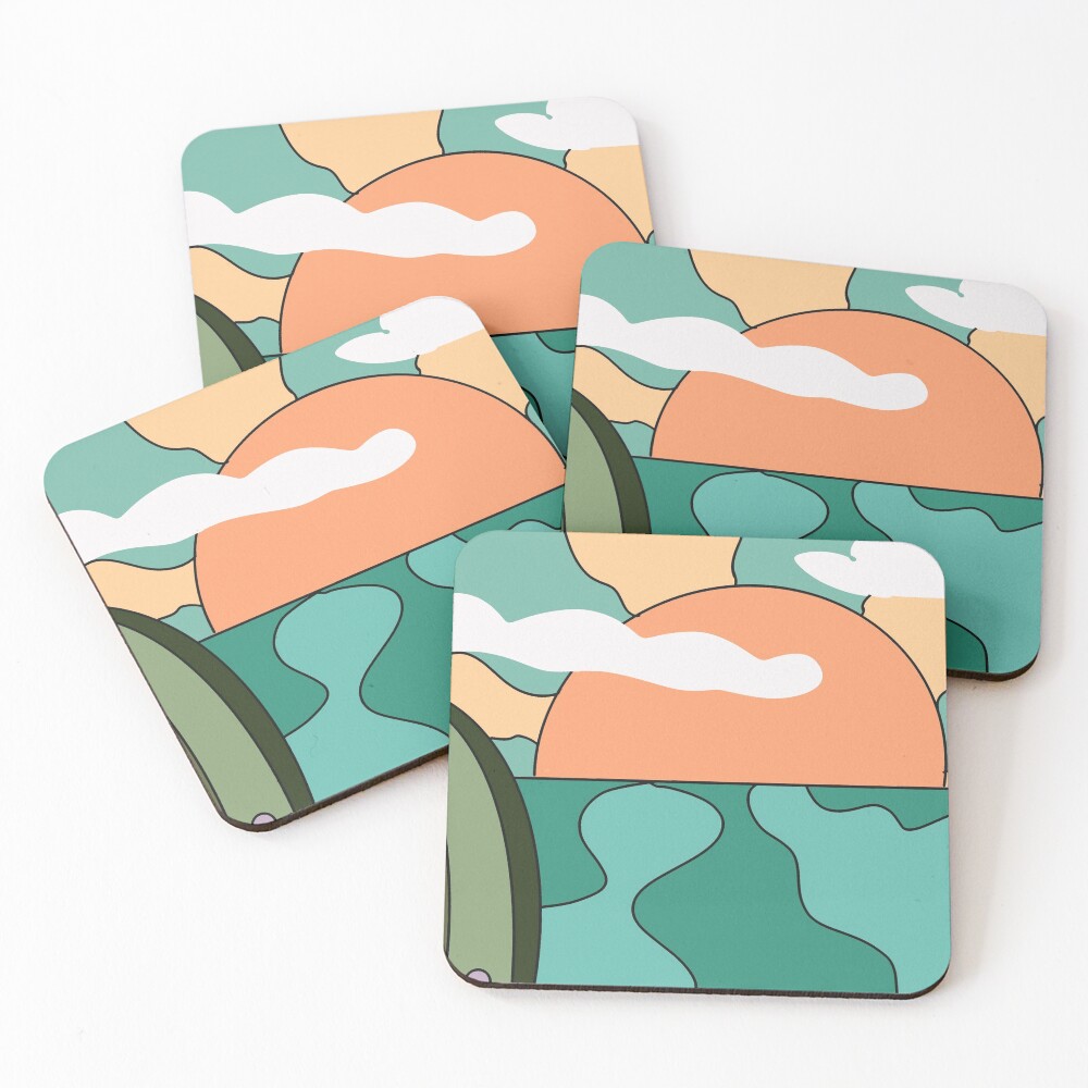 Item preview, Coasters (Set of 4) designed and sold by Stickerony.