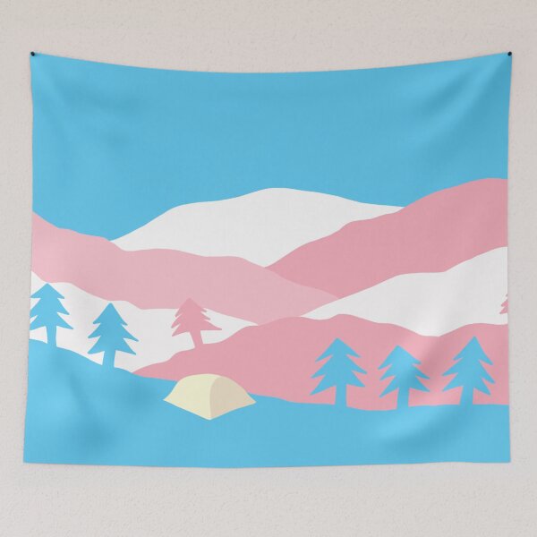 Item preview, Transgender pride flag designed and sold by natsuxgray.