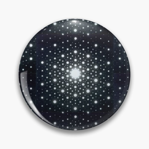 Item preview, Space Starburst Optical Illusion 60's Textile Pattern designed and sold by Popular-Gifts.